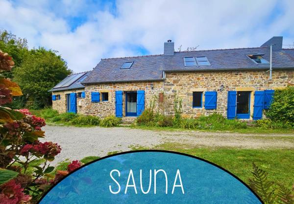 På bildet vises objektet Ti vaen I Maison traditionnelle bretonne & Sauna som ligger i byen Lanvéoc.