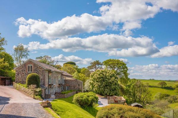 A la foto es mostra l'objecte Meavy Cottage situat a la ciutat de Cornworthy.