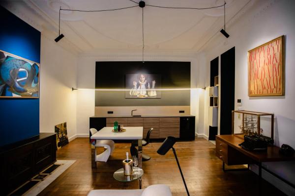 A la foto es mostra l'objecte GITADIN - Deluxe Suite Valens - Historical Center situat a la ciutat de Lieja.