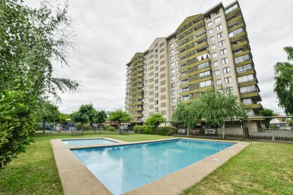 Na fotografii je vidět objekt Home Apartments nacházející se ve městě El Arrayán.