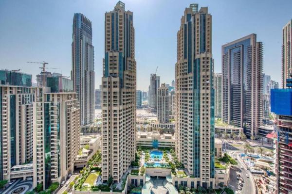 Na zdjęciu widoczny jest obiekt Bellavista - Magnificent - 3BR - 29 Boulevard - Partial Burj Khalifa & Fountain Views położony w mieście Dubaj.