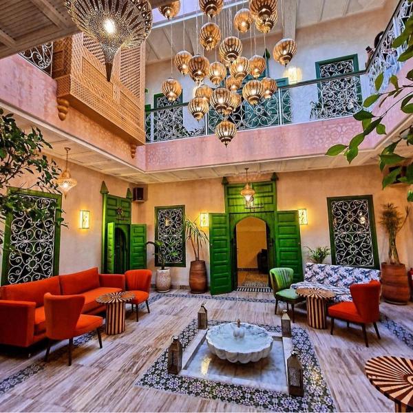 A la foto es mostra l'objecte Riad Contessa & spa situat a la ciutat de Marràqueix.