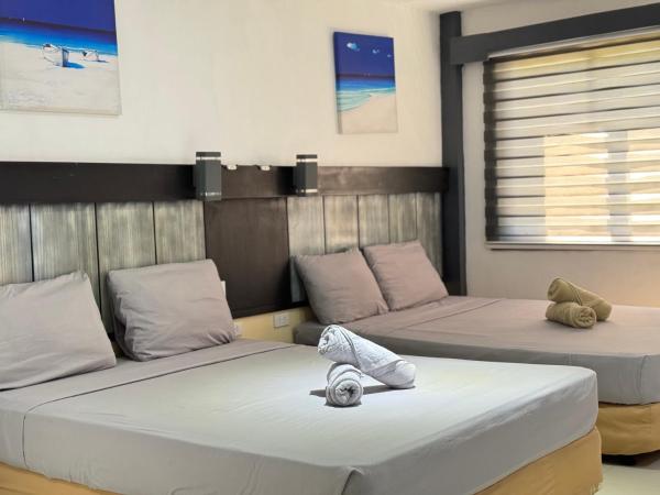 Na fotografii je vidět objekt Dante's Hideaway Guest House nacházející se ve městě Boracay.