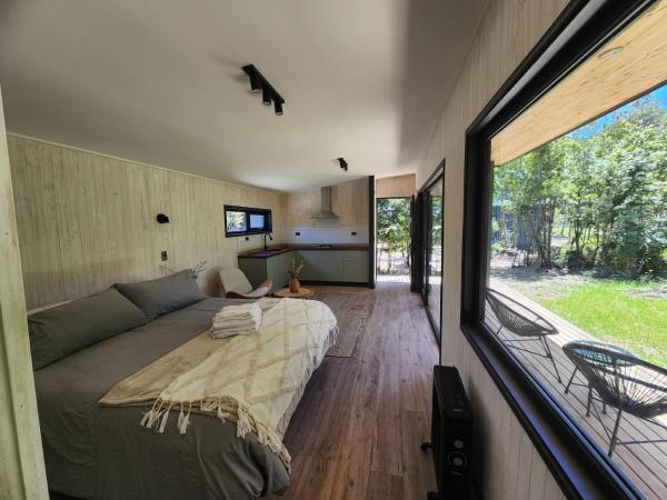 A la foto es mostra l'objecte Casa Calma situat a la ciutat de Río del Sur.