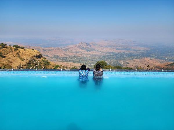 Op de foto is het object Hilltop Resort and Glamping Wai, Near Panchgani te zien, gelegen in de stad Āpti.