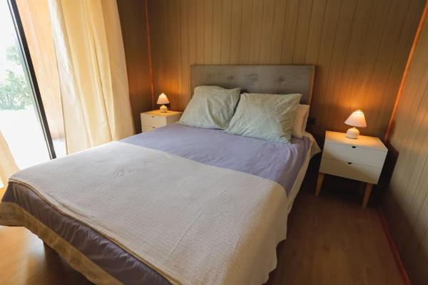 A la foto es mostra l'objecte Moderna Cabaña en Villarrica situat a la ciutat de Voipire.