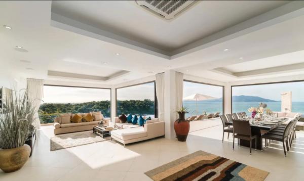 A la foto es mostra l'objecte Amazing Sea View Villa in Koh Samui situat a la ciutat de Amphoe Koh Samui.