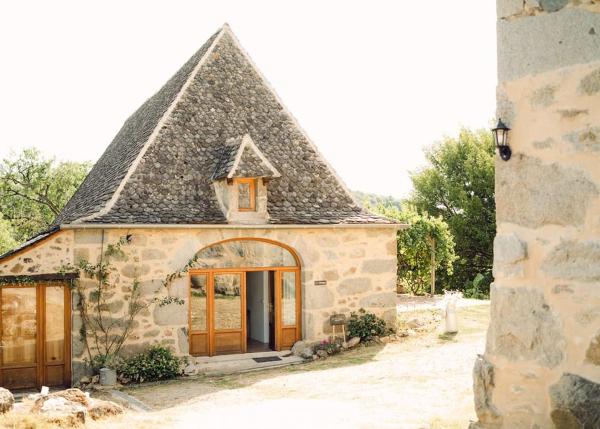Nella foto è visibile l'oggetto La Châtaigne Gîte of Domaine de La Bertrandie situato nella città di Lunac.