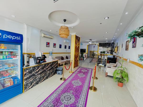 A la foto es mostra l'objecte القبة الذهبية 2 للشقق المخدومة situat a la ciutat de Riad.