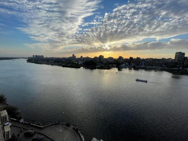 Nella foto è visibile l'oggetto Nile and island situato nella città di Il Cairo.