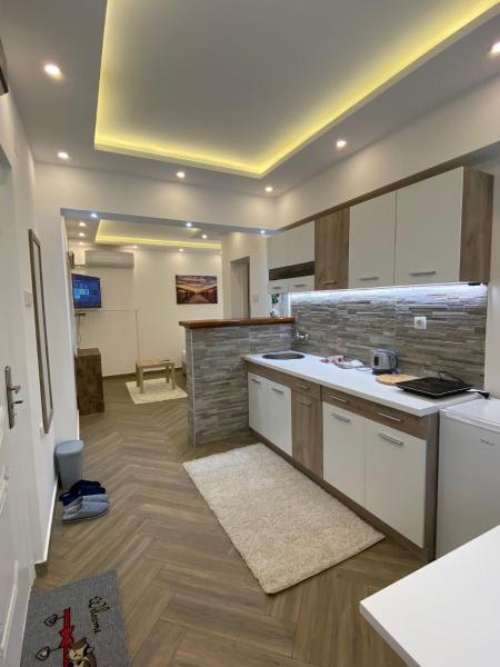 A la foto es mostra l'objecte Surčin Centar apartment situat a la ciutat de Jakovo.