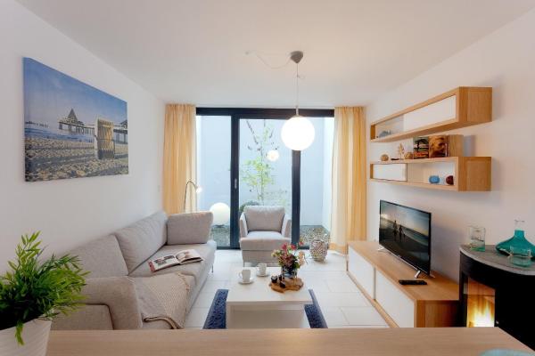 A la foto es mostra l'objecte Strandburg App 3 situat a la ciutat de Bansin.