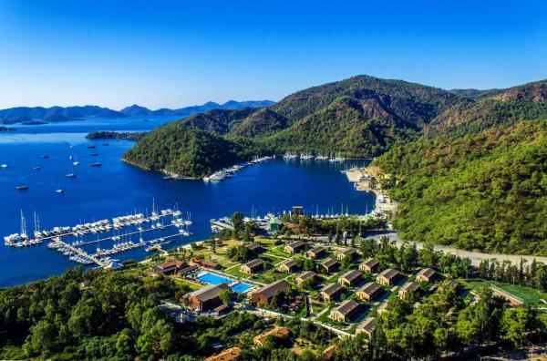 På billedet ses objektet Rixos Premium Göcek - Adult Only beliggende i byen Göcek.