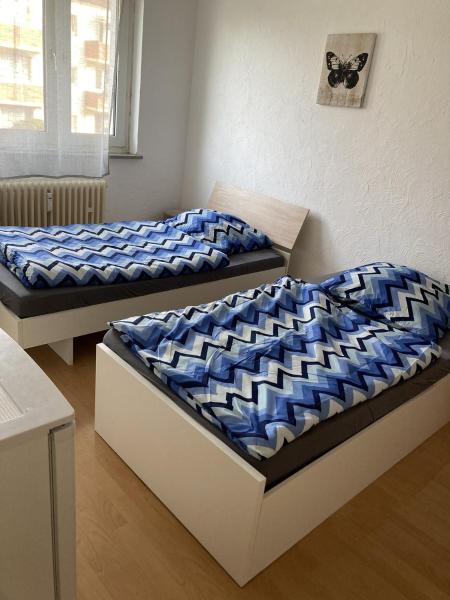 A la foto es mostra l'objecte Rentarooms situat a la ciutat de Nienhagen.