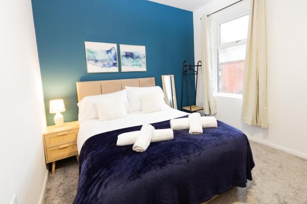 A la foto es mostra l'objecte Stunning Private Ensuite Rooms in Oldham Sociable House situat a la ciutat de Royton.