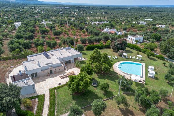 På bilden syns objektet Villa Clive Relax & Sun som ligger i staden Ostuni.