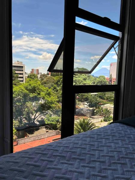 Lejlighed med 1 soveværelse — 25 m² - EÓN 6 - Moderno, vista volcán, aire acondicionado