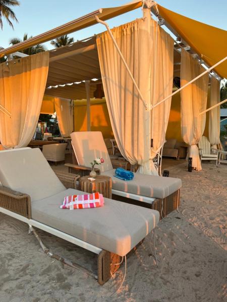 På billedet ses objektet Casa rosada beach front beliggende i byen Boca Chica.