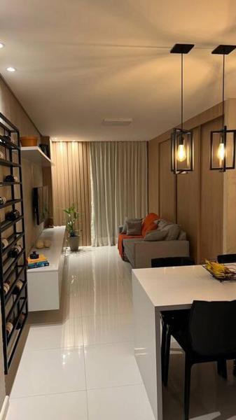 Nella foto è visibile l'oggetto Studio a 300m da praia situato nella città di Maceió.