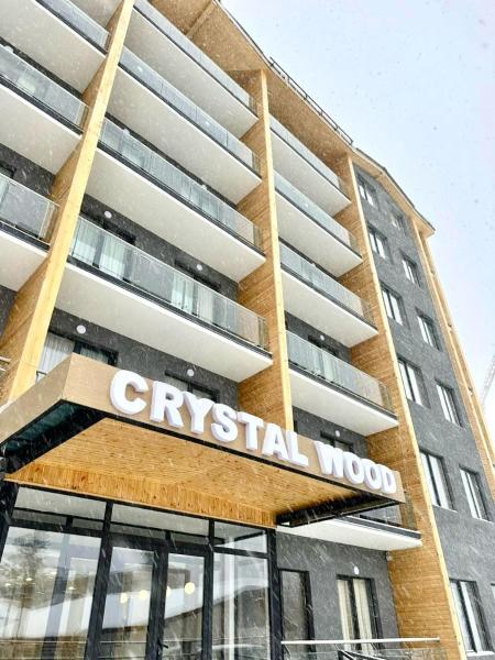 A la foto es mostra l'objecte Crystal Wood Bakuriani Apartment 401 situat a la ciutat de Bakuriani.