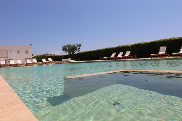 Na fotografii je vidět objekt Casa Nero Davola Residence Torre Santo Stefano in Otranto nacházející se ve městě Alimini.