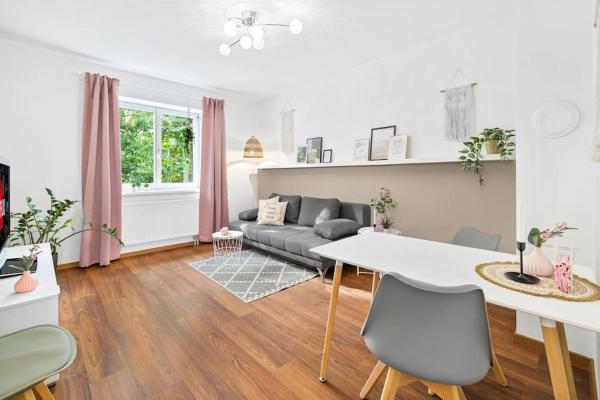 Na zdjęciu widoczny jest obiekt Ruhiges Apartment in der Nähe von Park und Krankenhaus mit gratis Parkplatz położony w mieście Graz.