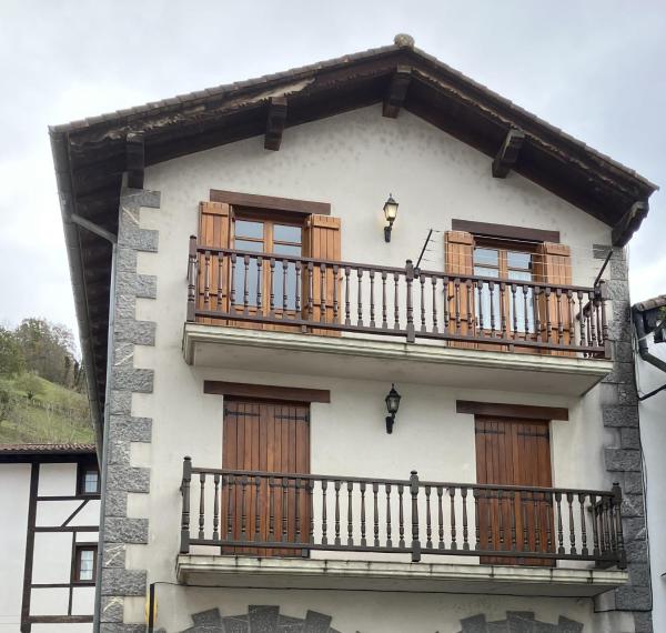 Na fotografii je vidět objekt Urumea Apartamento nacházející se ve městě Arano.