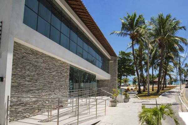 Na fotografii je vidět objekt Hotel Praia Bonita Jatiúca nacházející se ve městě Maceió.
