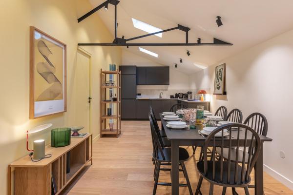 A la foto es mostra l'objecte Architect Loft - 15 min from city center - 8 guest situat a la ciutat de Gentilly.