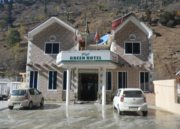 På bildet vises objektet PC Green Hotel, Mahandri, Kaghan som ligger i byen Mahāndri.