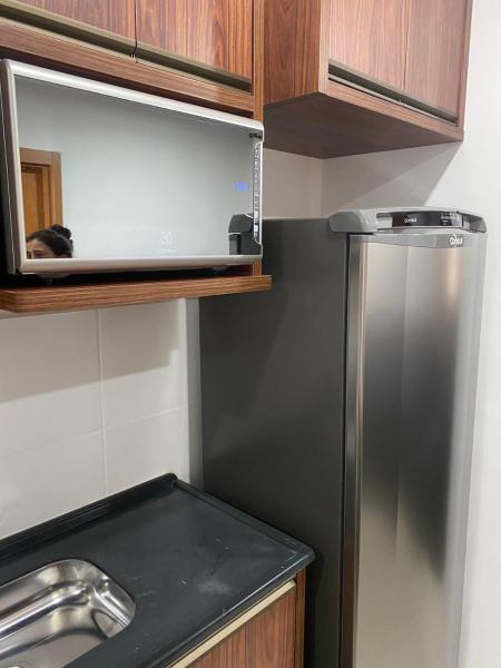 På bildet vises objektet Apartamento Lindo e Aconchegante som ligger i byen Cravinhos.
