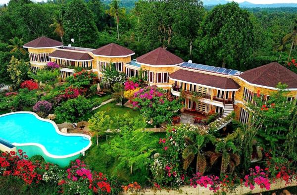 En la foto se muestra el objeto Castle View Hotel Samal ubicado en la ciudad de Magamomo.