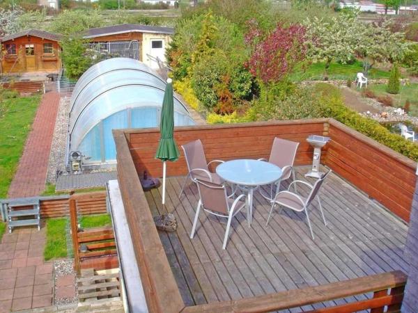 A la foto es mostra l'objecte FeWo Malchower See mit Pool situat a la ciutat de Malchow.