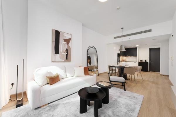 A la foto es mostra l'objecte Luxe Living in our Exquisite 1 Bedroom Apartment situat a la ciutat de Dubai.