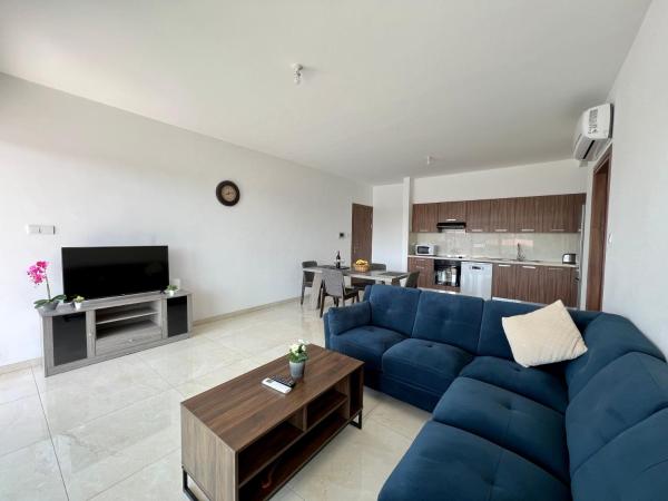照片显示了位于Strovolos市的Kings Boutique Apartment/2BR物件。
