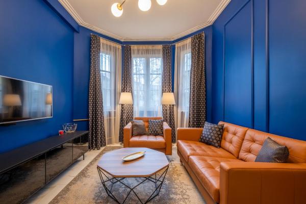 Na fotografii je vidět objekt Sofia’s Classy Blu -2 Bedrooms nacházející se ve městě Sofie.