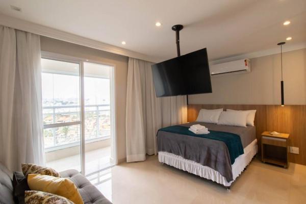 A la foto es mostra l'objecte Elegant Studio - GRU 1506 situat a la ciutat de Guarulhos.