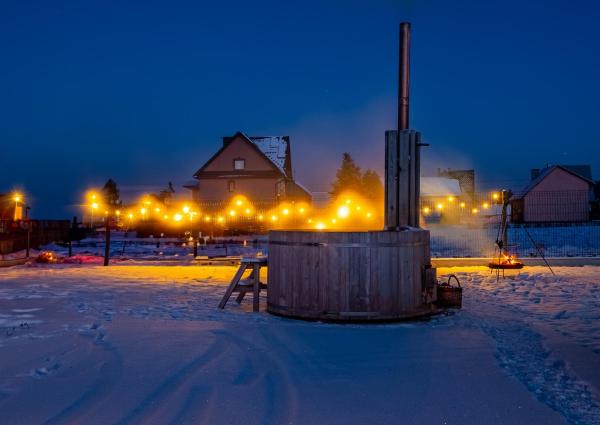 A la foto es mostra l'objecte Domki ,,Dolina Dunajca,, situat a la ciutat de Frydman.