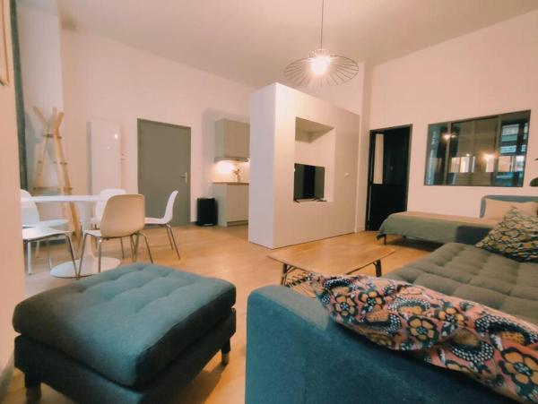 A la foto es mostra l'objecte Apartment in the heart of the Chartrons situat a la ciutat de Bordeus.
