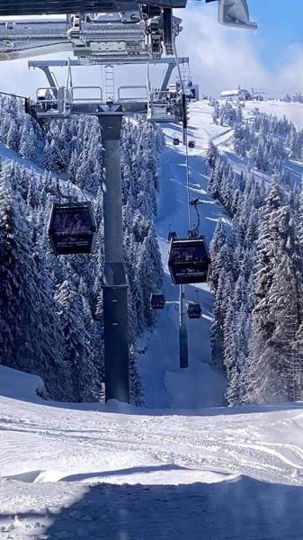 På billedet ses objektet GONDOLA Apartment Košuta Iva beliggende i byen Brzeće.