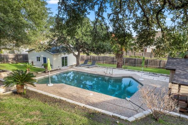 A la foto es mostra l'objecte Spacious Retreat W Private Pool & Plenty of Space situat a la ciutat de Austin.