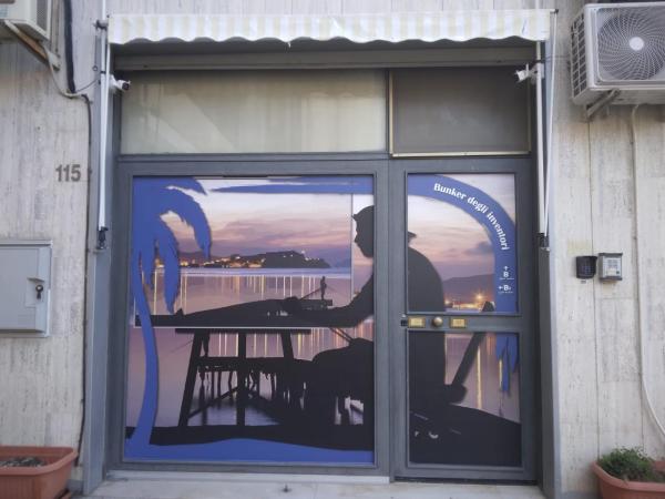A la foto es mostra l'objecte Bunker degli inventori situat a la ciutat de Foggia.