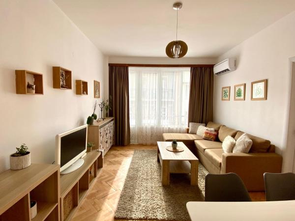 Na fotografii je vidět objekt Lovely apartment in the heart of Sofia nacházející se ve městě Sofie.