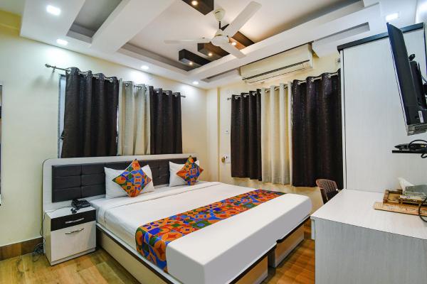 A la foto es mostra l'objecte FabHotel New Annapurna Plaza - Nr Axis Mall situat a la ciutat de Pātipukur.