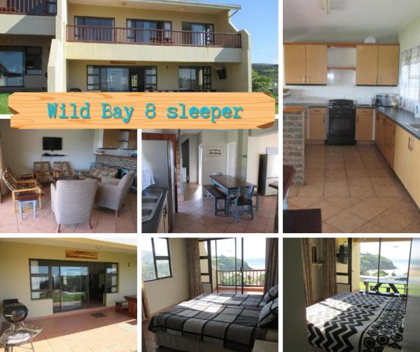 A la foto es mostra l'objecte Wild Bay - Hole in the Wall Resort situat a la ciutat de Bulungula.