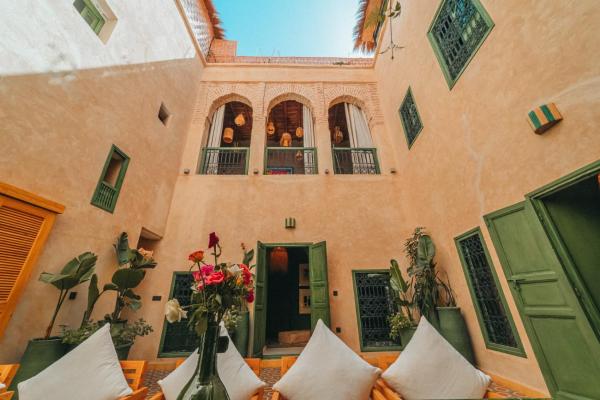 Na fotografii je vidět objekt Hotel & Riad Veridis nacházející se ve městě Marakéš.