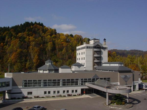 På bildet vises objektet Horoshin Onsen Hotarukan som ligger i byen Rumoi.