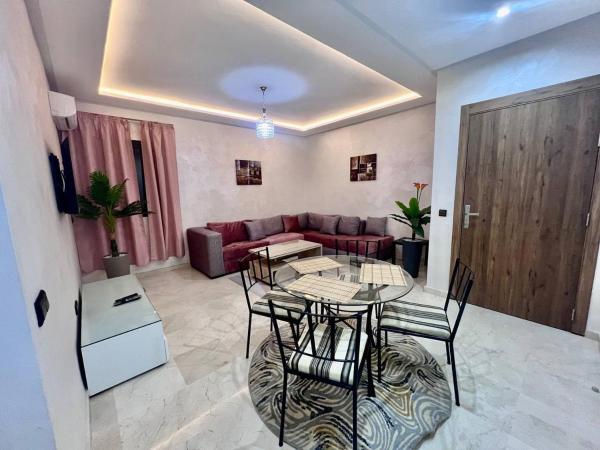 En la foto se muestra el objeto Luxury Apartment With Swiming Pool in the center of Gueliz Marrakech ubicado en la ciudad de Marrakech.