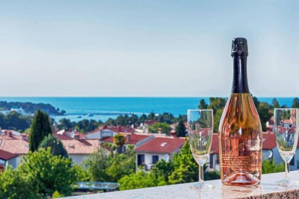 A la foto es mostra l'objecte Puccini situat a la ciutat de Poreč.