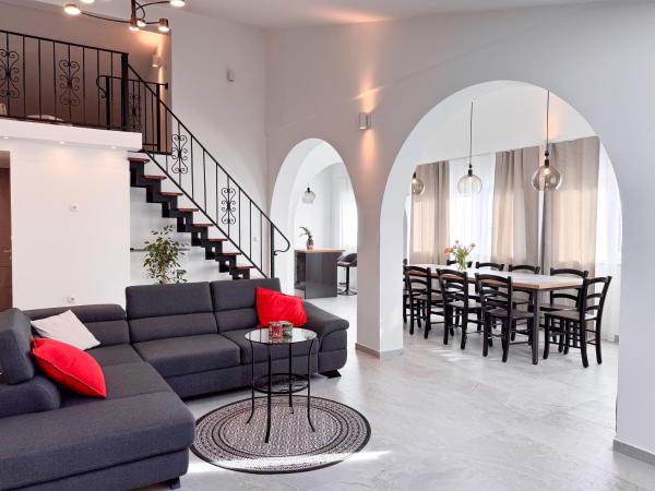A la foto es mostra l'objecte Chic Spacious Apartment Surrounded by Nature Near Opatija situat a la ciutat de Matulji.